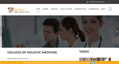 Desktop Screenshot of collegenaturalmedicine.com